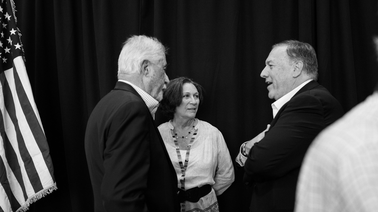 Former Secretary of State Mike Pompeo at the Sun Valley Policy Forum