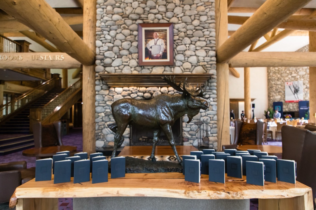 The Sun Valley lodge setting for a Forum gathering